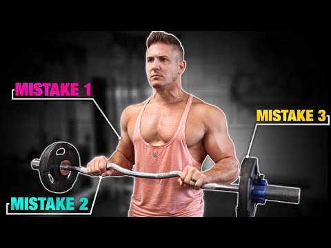 3 Dumbest Barbell "Reverse" Curl Mistakes (🛑 STOP DOING THESE!)
