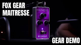 Video thumbnail for Foxgear Maitresse Pedal Demo by Hunter Havokk