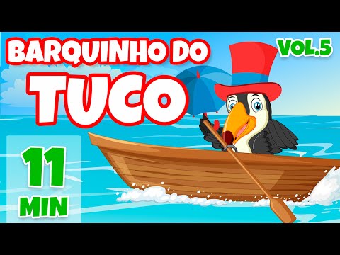 Barquinho do Tuco Vol. 5 - Giramille 11 min | Desenho Animado Musical
