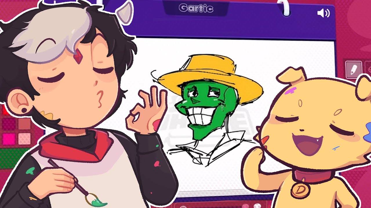 TENTANDO JOGAR GARTIC...(Ft. Douglassola, MarmitaTV e GabiSodu)