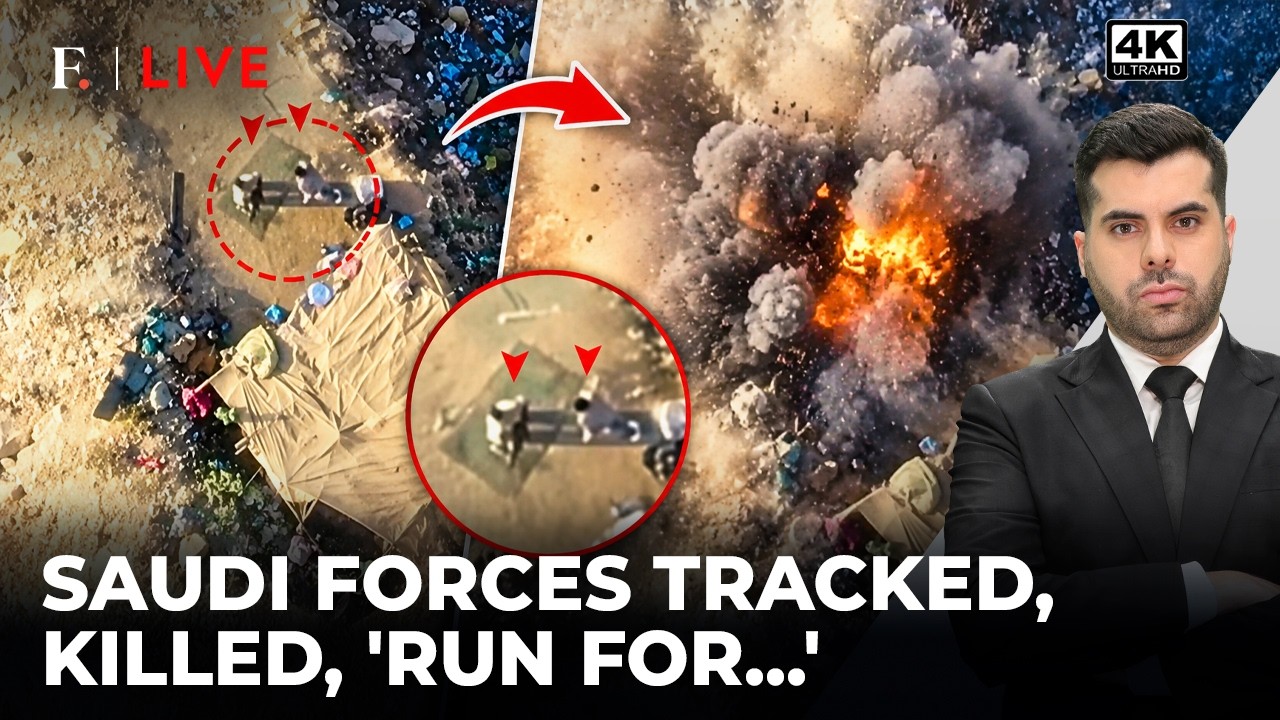 On Cam: Explosive Footage Of Houthis Hunting Saudi Forces, Troops Scramble | Firstpost Live| 4K