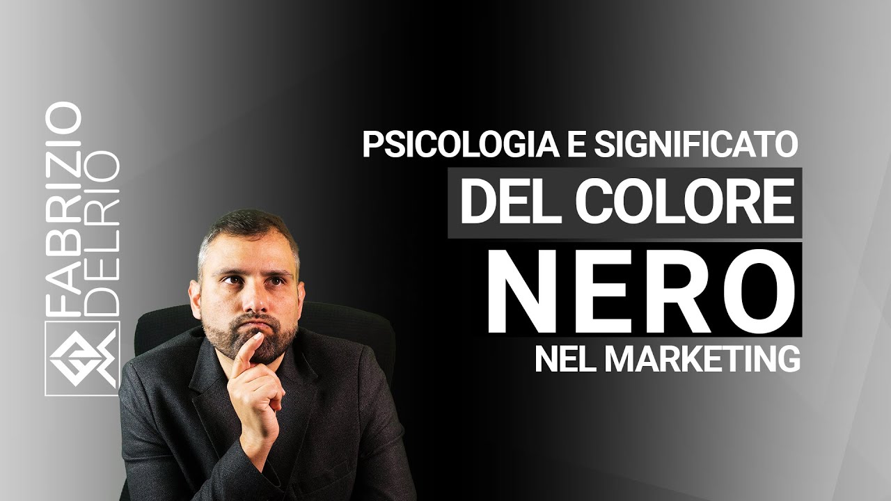Psicologia e Significato del colore Nero nel Marketing