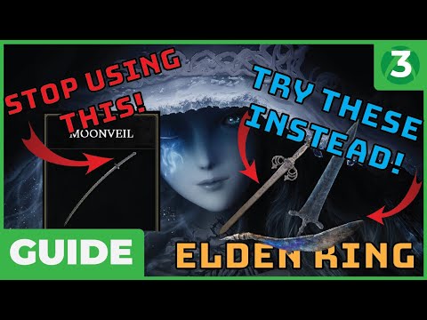 STOP using Moonveil Katana! - Great INT Weapons to use instead in Elden Ring