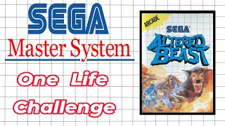 Master System One Life Challenge Altered Beast