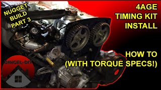4AGE Engine Timing Belt Replacement With Torque Specs + More!