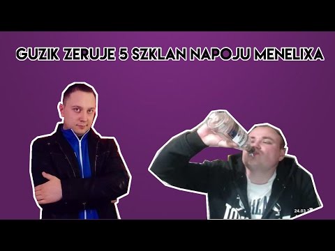 MAGICAL GUZIK ZERUJE 5 SZKLANEK NAPOJU MENELIXA