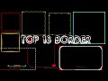Top 18 trending border||editing kinemaster||Border png||MohsinFarooq