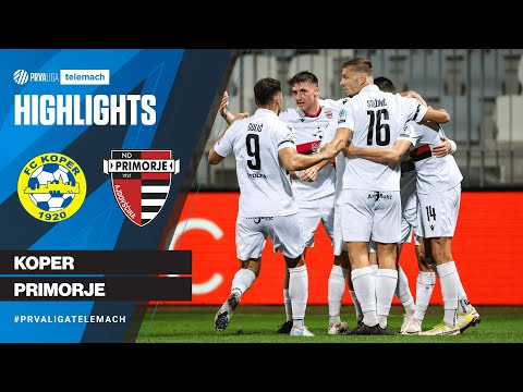 Koper 3 - 4 Primorje | 12. krog 2024/25 #PrvaLigaTelemach