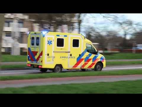 A1 Ambulance 24-138 naar een medisch incident in Maastricht