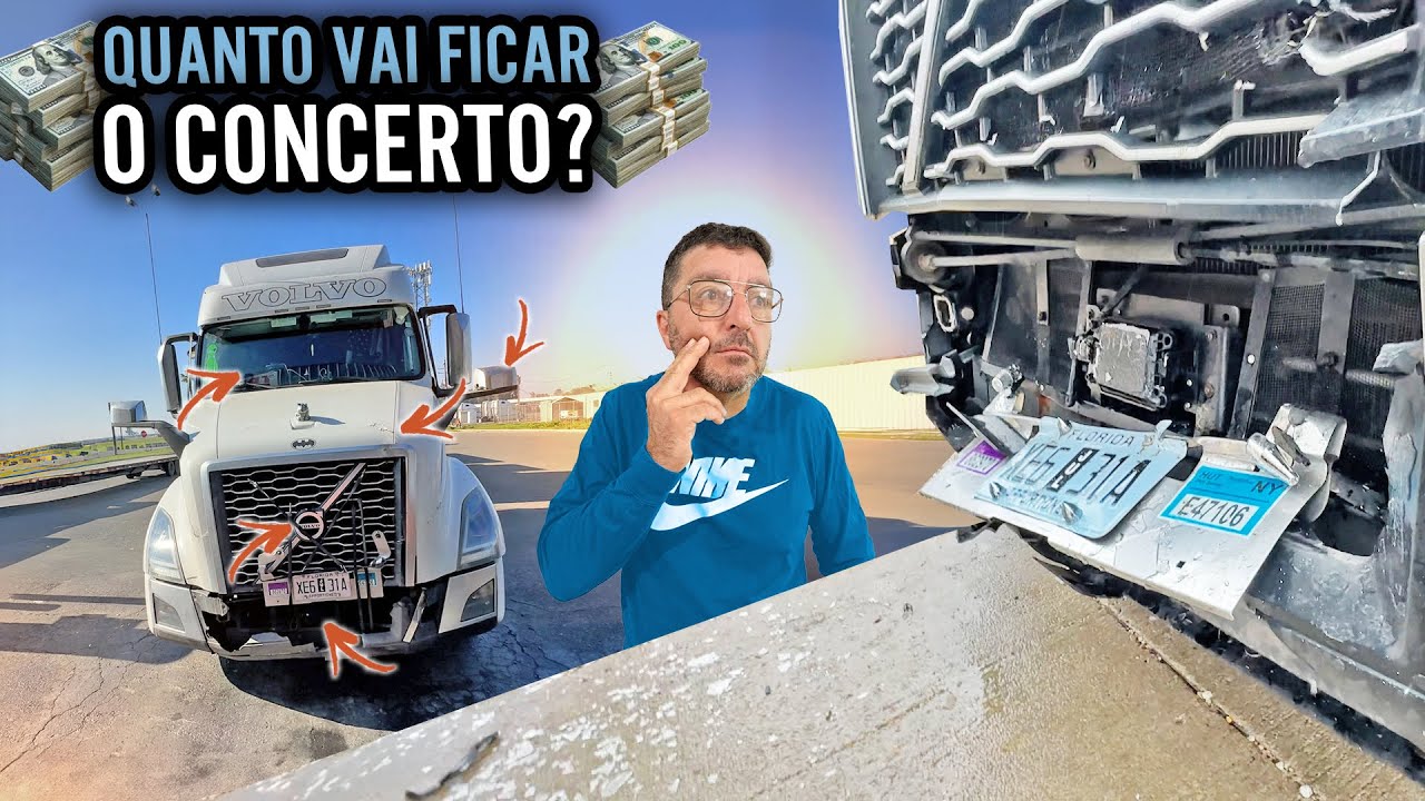 QUANTO VAI SAIR O CONSERTO DA BATIDA DO MEU CAMINHÃO 🚛 😰😱