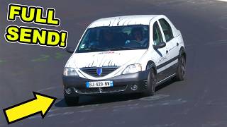 SLOW CARS Driving FAST on the NÜRBURGRING! *CRAZY DRIVERS* 2025 Compilation