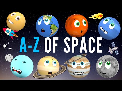 Space for Kids | Space and Solar System Comparison | abcd