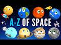 Space For Kids Space And Solar System Comparison Abcd