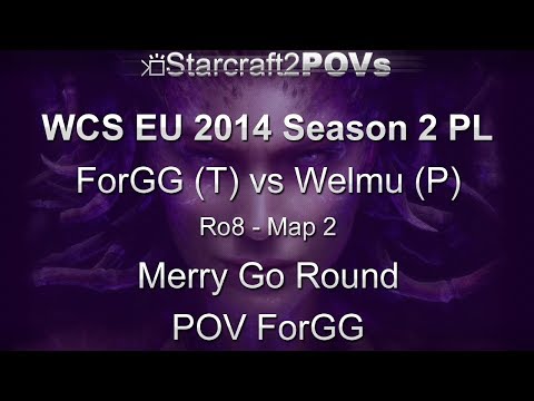 SC2 HotS - WCS EU 2014 S2 PL - ForGG vs Welmu - Ro8 - Map 2 - Merry Go Round - ForGG
