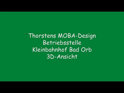 Gleisplanvorstellung: Betriebsstelle Kleinbahnhof Bad Orb