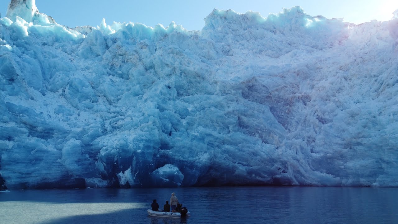 HUGE Glacier Calving | Nellie Juan Glacier | Alaska