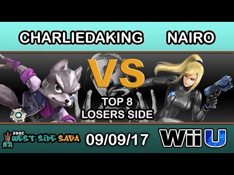 2GGC: West Side Saga - LH | Charliedaking (Fox) Vs. NRG | Nairo (Zero Suit) - Top 8 Losers Side