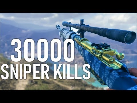 What 30000 Sniper Kills Experience Looks Like on Battlefield 5.....