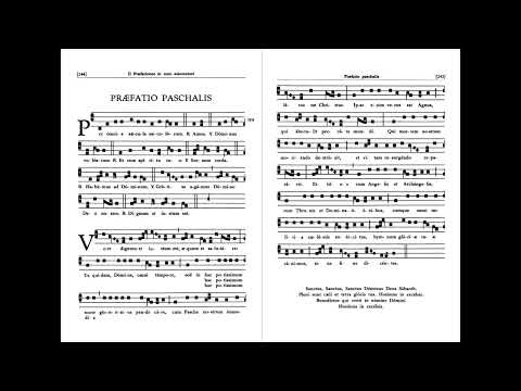Praefatio Paschalis in Tono Solemniore