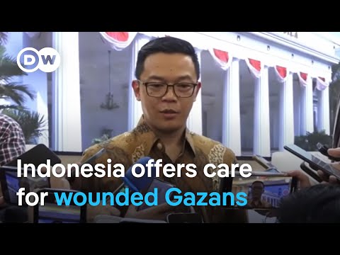 Galang Island could accommodate women, children and wounded from war-torn Gaza | DW News