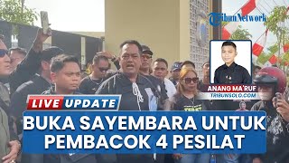 PSHT Geruduk Polres Sukoharjo, Desak Tuntas Kasus Penganiayaan dan Pembakaran Motor