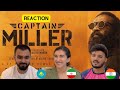 CAPTAIN MILLER Teaser REACTION | Dhanush | Shivarajkumar, Sundeep Kishan, Priyanka | Matheswaran