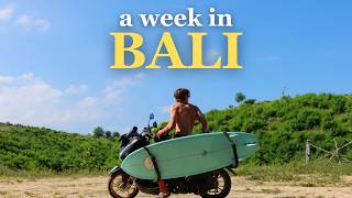 Travel vlog - A week exploring Bali | temples, beaches, restaurants