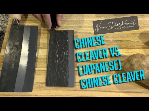 Chinese Cleaver VS. (Japanese) Chinese Cleaver  - CCK vs. Kurosaki The real deal vs. the reimagined!