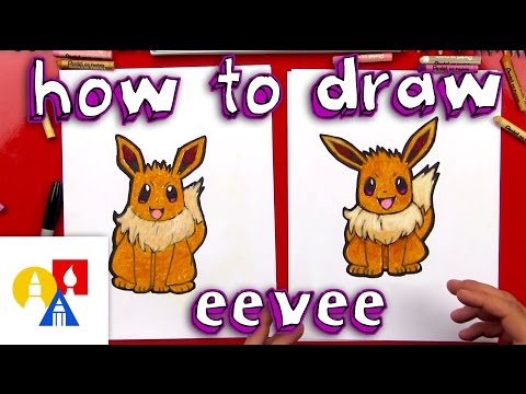 How To Draw Eevee Pokemon - YouTube