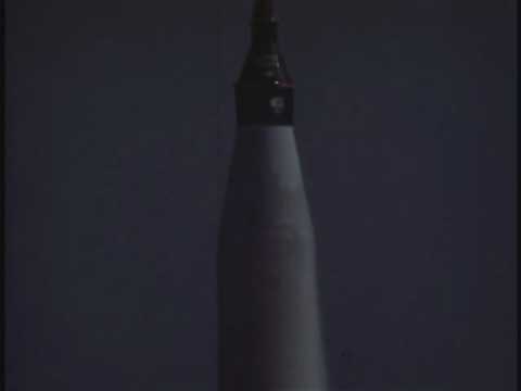 Launch of Mercury-Atlas 9 (Faith 7)