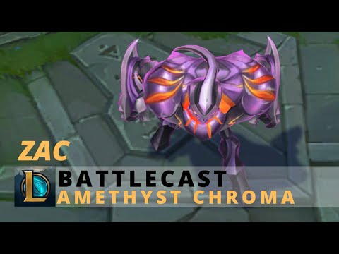 Battlecast Zac Amethyst Chroma - League Of Legends