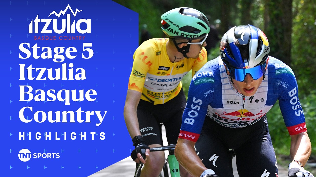 THRILLING DUEL! 🔥 | Men's Stage 5 2026 Itzulia Basque Country Race Highlights | TNT Sports Cycling