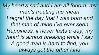 Bessie Smith - A Good Man Is Hard To Find Lyrics_1
