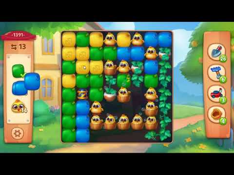 Farmscapes Level 1391 - NO BOOSTERS 🌻🚜🐔 | SKILLGAMING ✔️