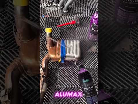 Alumax es un desincrustante para la limpieza de llantas, chasis, motores, baules de aluminio y más!!