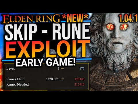 Elden Ring - 1 Million Runes in 30s! BEST Rune Farm! Early Game! Exploit! No AFK! Level Up Fast!