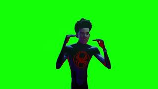 Miles Morales "you realize how messed up that sounds, right?" green screen