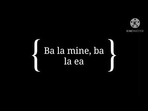 Ba la mine, ba la ea • Ai ranit-o • Glmv GL