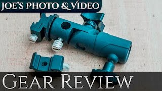 Neewer Professional Universal E Type Speedlite Bracket & Cold Shoe Adapter | Gear Review