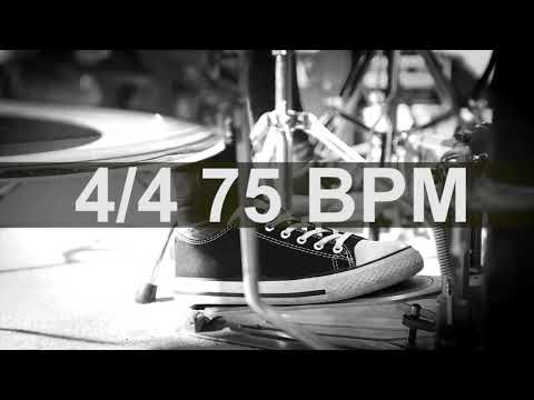 🔴 75 BPM Kick Drum Hi Hat Metronome