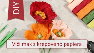 Krepový papier MIX 25x60 cm, 8 ks