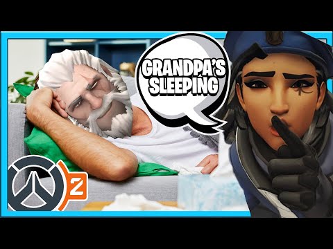 OverWatch 2 Support HARD CARRIES the game Destroys Tank OverWatch 2 Ranked