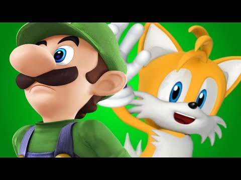 Luigi Vs Tails (THE SIDEKICK ROYALE)- Gaming All Star Rap Battles Season 2