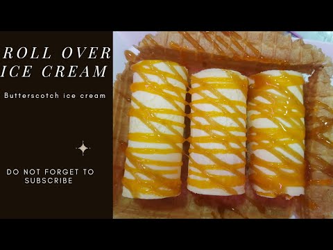 @ABDUL SABUR VLOGS#youtube #butterscotch  Roll ice cream #hyderabad 🔥🔥🔥