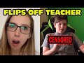 Kid Flips Off Teacher In Zoom Trolls Online Class Online School Trolling Zoom