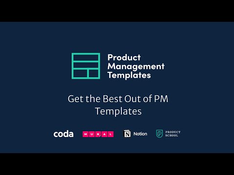 Product Templates: Get the Best Out of PM Templates with Notion, MURAL & Coda