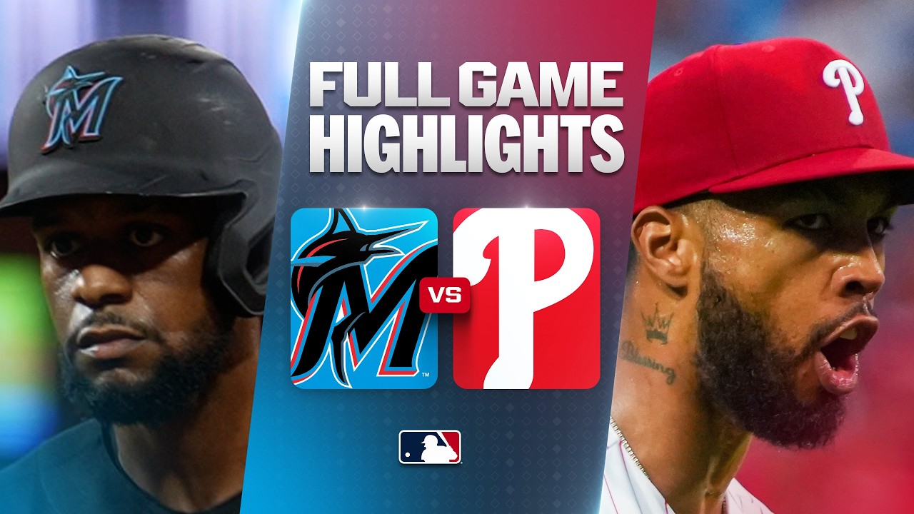8월18일 마이애미 필라델피아 MLB 하이라이트