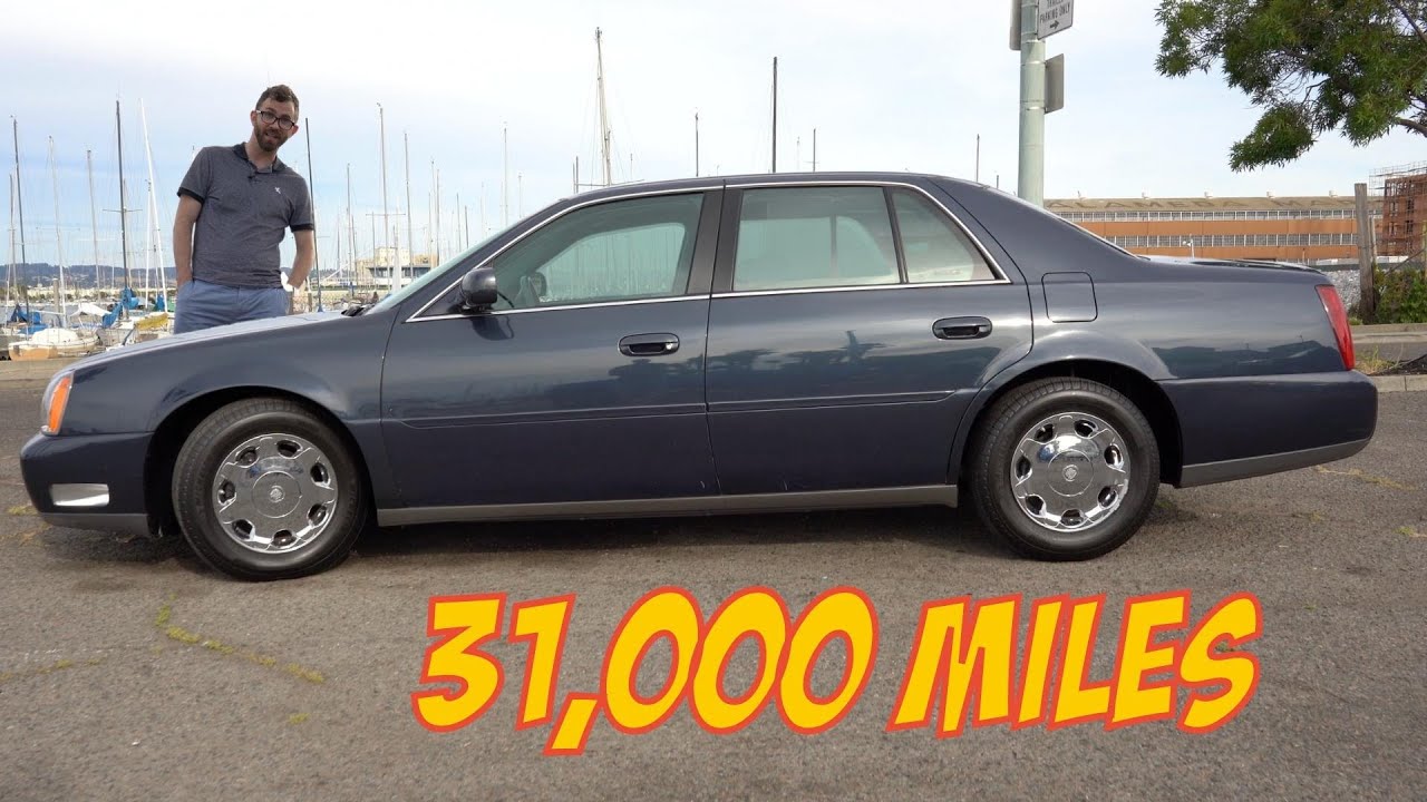 A walk-thru of a rare YOUNG 2001 Cadillac DeVille DHS