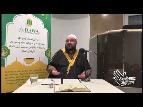 Dunjaluk je zatvor za vjernika a Džennet za nevjernika - mr. Elvedin Huseinbašić