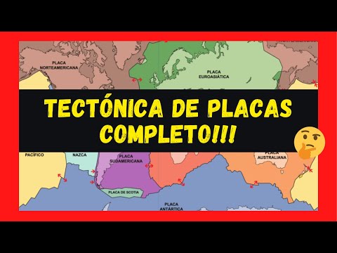 🌎 PLATE TECTONICS complete 🌋 {Motion of the plates, Main Plates, Continental drift}